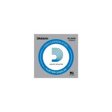 D'addario PL009 Plain Steel Elektro Tek Tel