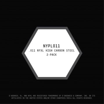 D'addario PL011 Plain Steel Elektro Tek Tel