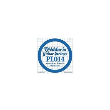 D'addario PL014 Plain Steel Si Elektro Tek Tel
