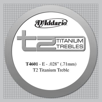 D'addario T4601 T2 Titanium 028 Hard Klasik Gitar Tek Tel