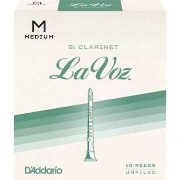 D'addario Woodwinds Rico Lavoz RCC10MD Sib Klarnet Kamışı Medium
