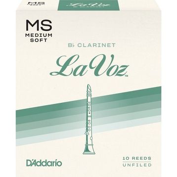 D'addario Woodwinds Rico Lavoz RCC10MS Sib Klarnet Kamışı