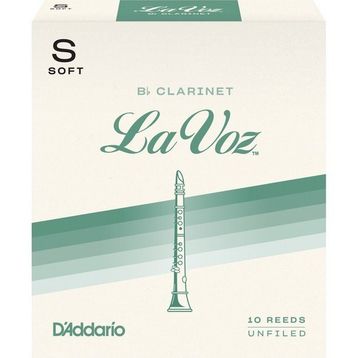 D'addario Woodwinds Rico Lavoz RCC10SF Sib Klarnet Kamışı