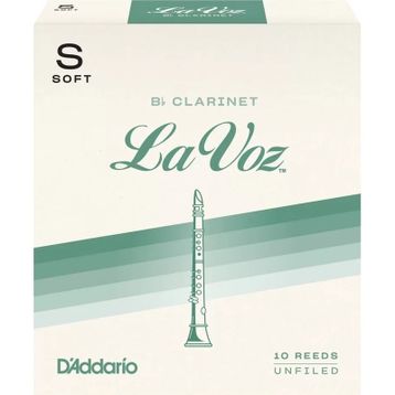 D'addario Woodwinds Rico Lavoz RCC10SF Sib Klarnet Kamışı