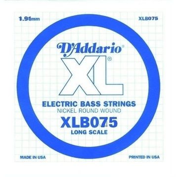 D'addario XLB075 La Bass Gitar Tek Teli