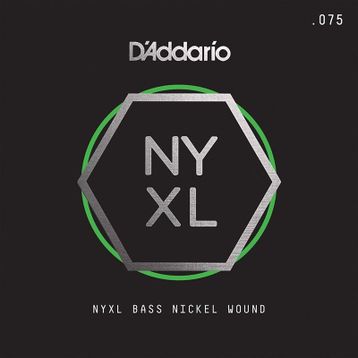 D'addario XLB075 La Bass Gitar Tek Teli