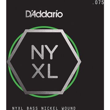 D'addario XLB075 La Bass Gitar Tek Teli