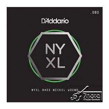D'addario XLB080 La Bass Gitar Tek Teli