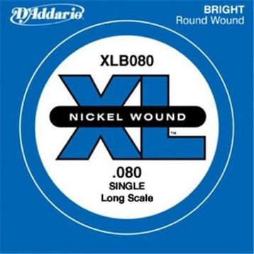 D'addario XLB080 La Bass Gitar Tek Teli