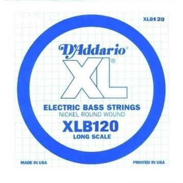 D'addario XLB120 Si Bass Gitar Tek Teli