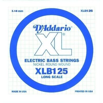 D'addario XLB125 Si Bass Gitar Tek Teli