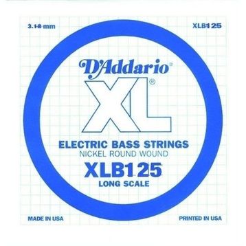 D'addario XLB125 Si Bass Gitar Tek Teli