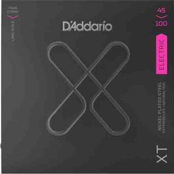 D'addario XTB45100 4 Telli Xt 45-100 Long Scale Bas Gitar Tel Seti