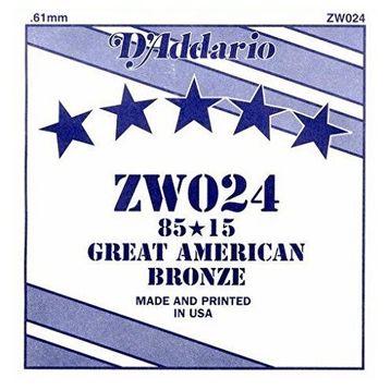 D'addario ZW024 Tek Akustik Gitar Teli