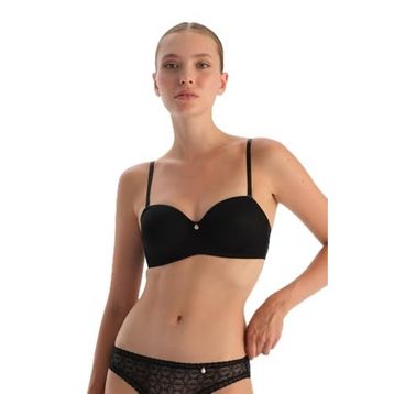 Dagi B0169286 Siyah Almira Straplez Boş Cup Sütyen