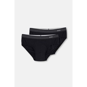 Dagi D4180 Siyah 2'li Erkek Slip Külot