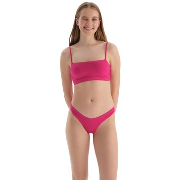 Dagi Kadın Brazilian Alt Örme Fuşya Bikini