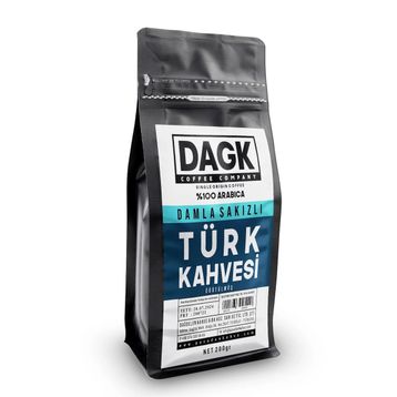 Dagk 1 kg Damla Sakızlı Türk Kahvesi