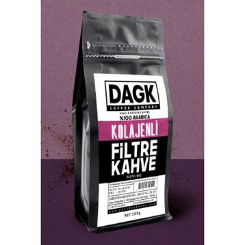 Dagk 200 gr Öğütülmüş Kolajenli Filtre Kahve