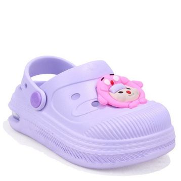Dagoster DJA75-2316 Lila Işıklı Kız Çocuk Terlik