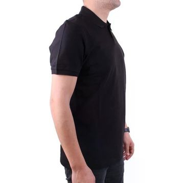 Dagoster DMG23-231319 Siyah Günlük Yarım Patlı Pike Polo Yaka Erkek Tişört