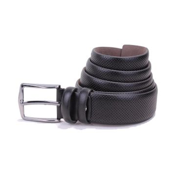 Dagoster DMK26-303 Siyah Suni Deri 3.5 cm Erkek Kemer