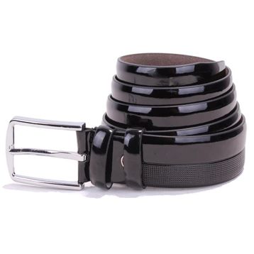 Dagoster DMK26-304 Siyah Rugan Deri Erkek Kemer
