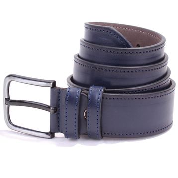 Dagoster DMK26-459 Lacivert Suni Deri Erkek Kemer