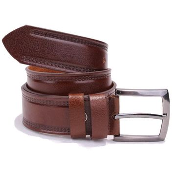 Dagoster DMK26-468DG Kahve Hakiki Deri Erkek Kemer