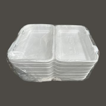 Dagyuce 36D 23.5x15 cm 10 Adet Tek Kullanımlık Köpük İskender Kapaklı Kase Kutu
