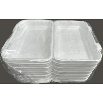 Dagyuce 36D 23.5x15 cm 20 Adet Tek Kullanımlık Köpük İskender Kapaklı Kase Kutu