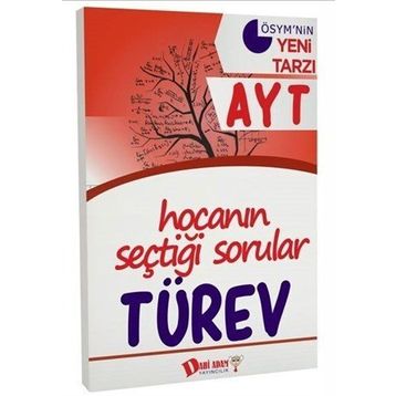 Dahi Adam Yayınları AYT Hocanın Seçtiği Sorular Türev Soru Bankası