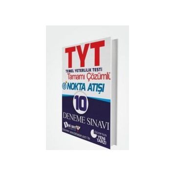 Dahi Adam Yayınları TYT Nokta Atışı Tamamı Çözümlü 10 Deneme Sınavı