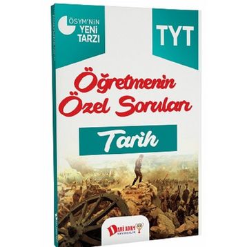 Dahi Adam Yayınları YKS TYT Tarih Öğretmenin Özel Soruları Soru Bankası