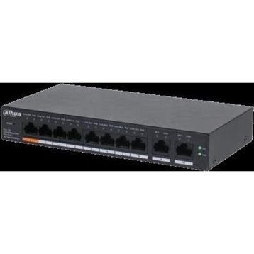 Dahua CS4010-8ET-60 8XFE 2XGE Yönetilebilir PoE Switch