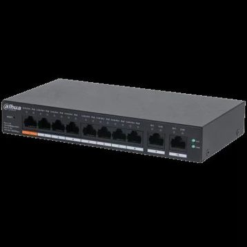 Dahua CS4010-8ET-60 8XFE 2XGE Yönetilebilir PoE Switch