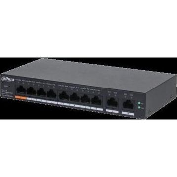 Dahua CS4010-8ET-60 8XFE 2XGE Yönetilebilir PoE Switch