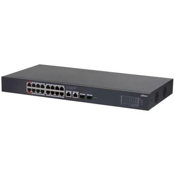 Dahua CS4220-16GT-240 16 Port Gigabit PoE 2 Port Gigabit Uplink 2 Port SFP 240 W Cloud Yönetilebilir Switch