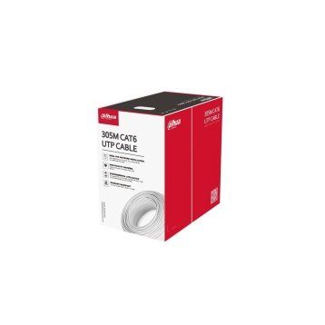 Dahua DH-PFM920I-6UN-C UTP CAT6 LZSH 305 m Gri Renk Bakır Kablo