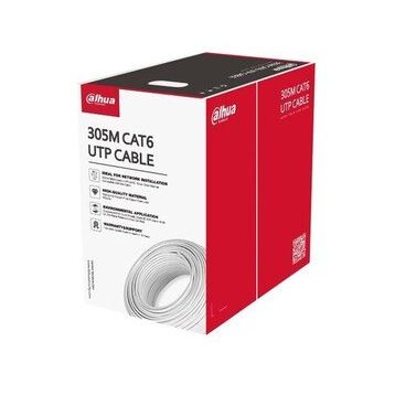 Dahua DH-PFM920I-6UN-C UTP CAT6 LZSH 305 m Gri Renk Bakır Kablo