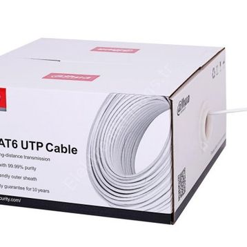 Dahua PFM920I-6UN-C Beyaz UTP CAT6 Uzun Mesafeli İletim 305 mt Kablo