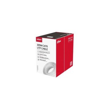 Dahua PFM920I-6UN-C Beyaz UTP CAT6 Uzun Mesafeli İletim 305 mt Kablo