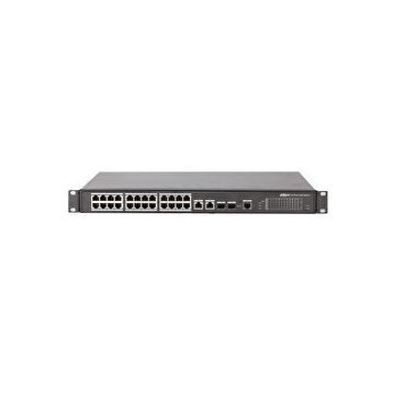 Dahua PFS4226-24ET-360-V3 24 Port Gigabit PoE 2 Port SFP 360 W Yönetilebilir PoE Switch