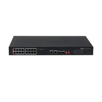 Dahua S3218-16ET-135 16 Port 16XFE-2XGE-2XGE/SFP 135W Yönetilemez PoE Switch
