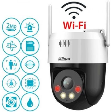 Dahua SD2A200HB-GN-AW-PV-S2 2 MP 2.8 mm 30 mt Wifi +Sesli IR PTZ Speed Dome IP Kamera