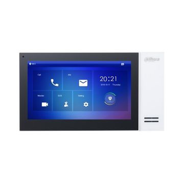 Dahua VTH2421FW-P 7 İnch TFT LCD Villa Tipi Beyaz Dokunmatik Ekran Görüntülü Diafon