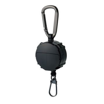 Daiichiseiko Black Carabiner Reel + Micro Case 2 Gözlü Aksesuar Askısı