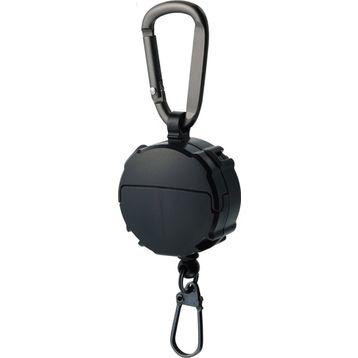 Daiichiseiko Black Carabiner Reel + Micro Case 2 Gözlü Aksesuar Askısı
