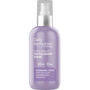 DailyPerfection 200 ml Pro Canlandırıcı Bakım Vitamin B3 Vitamin B7 içerikli Sıvı Saç Bakım Kremi