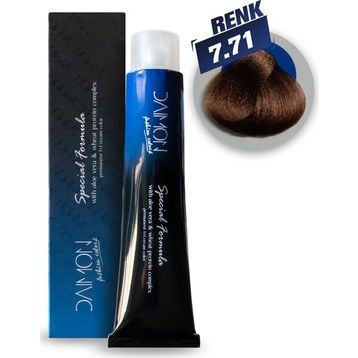 Daimon 7.71 Soğuk Fındık 60 ml Saç Boyası